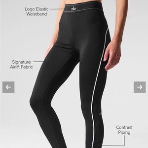 Black High-Waisted Leggings